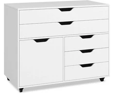 Promotions Mobilus komodas, 77,5x40x64 cm, baltas