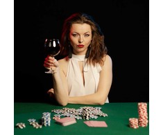 Promotions Pokerio žetonų rinkinys, 56x21x6.5 cm, daugiakampis