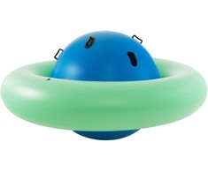 Promotions Pripučiamas kupolo formos supamas sūpynė, 223,5x123,2 cm, geltona mėlyna