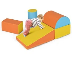 Promotions Putų statybiniai blokeliai, 59,7x39,4x20,3 cm, violetinė/raudona/tamsiai mėlyna/žalia