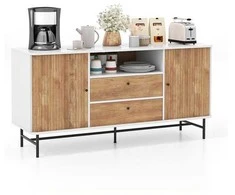 Promotions Bufetas, 150x45x74 cm, Baltas