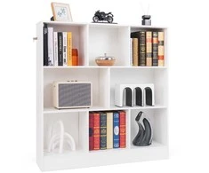 KNYGA Promotions Saugojimo organizatorius, 3 lygiai, 100x24x104 cm, baltas