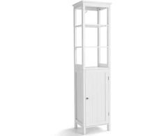 Promotions Laikymo spinta, 40.6x31.8x161.3 cm, balta