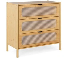 Promotions Laikymo spintelė, bambukas, 80x40x78,5 cm, natūrali