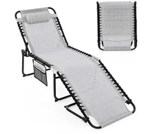 Promotions Gultas saulės vonioms, 168x69x41 cm, Pilka