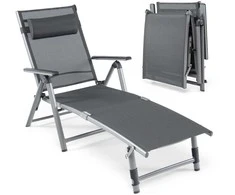 Promotions Lauko poilsio gultas, 74x67x18.5 cm, juodas