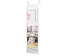Promotions Sieninis veidrodis, 108x1,5x36 cm, baltas
