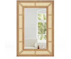 Promotions Sieninis veidrodis, 65x65x2 cm, natūralus