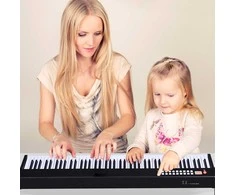Promotions Skaitmeninis pianinas, 127x21,5x6,5 cm, juodas