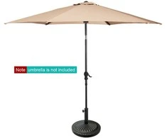 Promotions Lauko skėčio pagrindas, 49.5x3.8x25.4 cm, bronzos spalvos