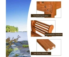 Promotions Sodo suoliukas, 123x54x96 cm, natūralus