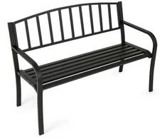 Promotions Sodo suoliukas, 127x59x85.5 cm, Juodas