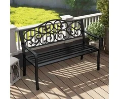 Promotions Sodo suolas, 128x62x89 cm, juodas