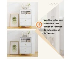 Promotions Komoda, 60x40x112,5 cm, Balta