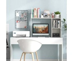 Promotions Rašomasis stalas su knygų lentyna, 94x25.4x73.7 cm, natūralios spalvos