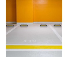 Promotions Automobilių stovėjimo ribotuvas, 54.5x16x9 cm, geltona ir juoda