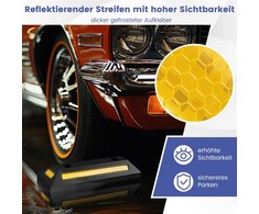 Promotions Automobilių stovėjimo ribotuvas, 54.5x16x9 cm, geltona ir juoda