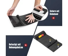 Promotions Automobilio parkavimo kilimėlių komplektas, 53x25.5x5 cm, Juoda