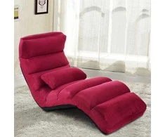 Sofa Promotions Sulankstomas tingus sofos krėslas, 175x55x20 cm, Burgundiškas