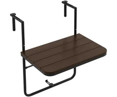 Promotions Sulankstomas pakabinamas stalas, 63,5x61x73,7 cm, rudas