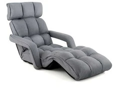 Promotions Sulankstoma sofa-lova, 196x72x19 cm, Pilka