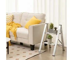 Promotions Sulankstoma kopėčia, aliuminis, 62,2x44,5x109,2 cm, sidabrinė