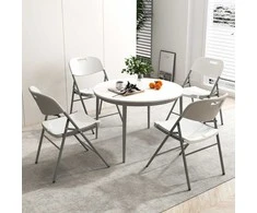 Promotions Sulankstomas, sukraunamas krėslas, 58,4x45,7x83,8 cm, baltas