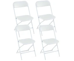 Promotions Sulankstomas kėdė, 48,3x45,7x82,6 cm, balta