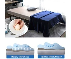Promotions Sulankstoma lova, 200x90x41 cm, Mėlyna