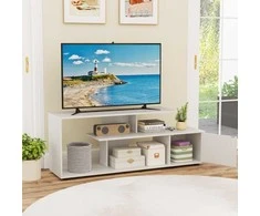Promotions TV staliukas, 152x38x58,5 cm, baltas