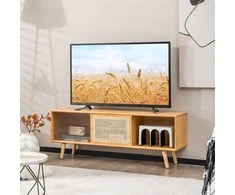 Promotions TV stovas, 120.7x30.5x45.7 cm, natūralus