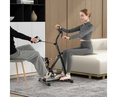 Promotions Pedalinių treniruoklis, reguliuojamas, 43.2-53.3x44.5x87.6-100.3 cm, juoda geltona