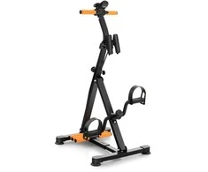 Promotions Pedalinių treniruoklis, reguliuojamas, 43.2-53.3x44.5x87.6-100.3 cm, juoda geltona