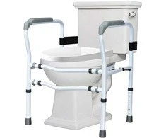 Promotions Tualeto saugos ranktūris, 57/62x48x63-76 cm, baltas