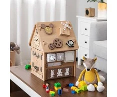 Promotions Busy House, 30.5x30.5x41.9 cm, Natūrali