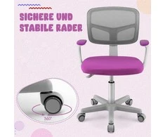 Promotions Vaikiškas rašomasis stalas su kėdė, 54x50x80-91,5 cm, žalia violetinė