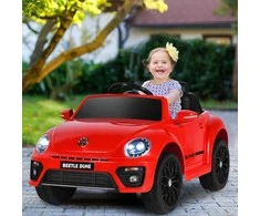 Promotions Važiuojamas automobilis, Volkswagen Beetle, 94x55.5x47 cm, Raudonas