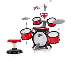 Promotions Vaikiškų muzikos instrumentų rinkinys, 76x35x88 cm, raudonas