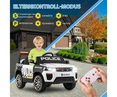 Promotions Elektrinis automobilis, 103x65x55,5 cm, baltas