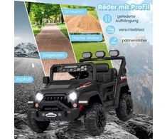 Promotions Elektrinis automobilis, 105x67x70 cm, baltas