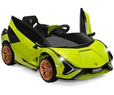 Promotions Elektrinis automobilis, Lamborghini, 108x64x41 cm, žalias