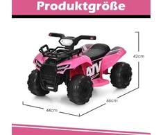 Promotions Elektrinis vaikų keturratis, 44x66x42 cm, žalias