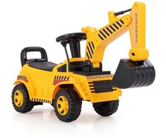 Lauko baldų komplektas Promotions Važiuojamas ekskavatoriaus žaislas, 86x30x52 cm, geltonas ir juodas