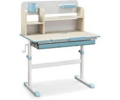 Promotions Vaikiškas rašomasis stalas, 80x50x88-110 cm, Mėlynas