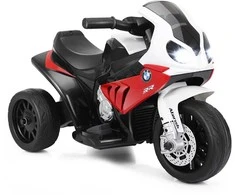 Promotions Vaikiškas elektrinis motociklas, 66x37x44,5 cm, juoda ir balta
