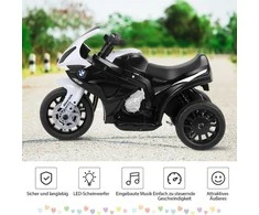 Promotions Vaikiškas motociklas, 66x37x44,5 cm, juoda ir balta