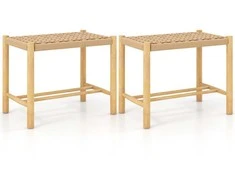 Promotions Valgomojo kėdžių komplektas, 35.6x35.6x45.7 cm, natūralus
