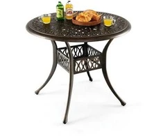 Promotions Lauko valgomojo stalas, 91.4x91.4x73.7 cm, Rudas