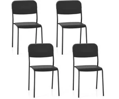 Promotions Valgomojo kėdžių komplektas, 4 vnt., 48,3x44,5x81,3 cm, balta