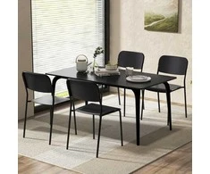 Promotions Valgomojo kėdžių komplektas, 4 vnt., 48,3x44,5x81,3 cm, balta
